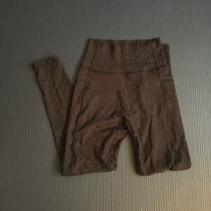 BuffBunny Flower Power Pocket Leggings, Black, Excellent Condition, medium